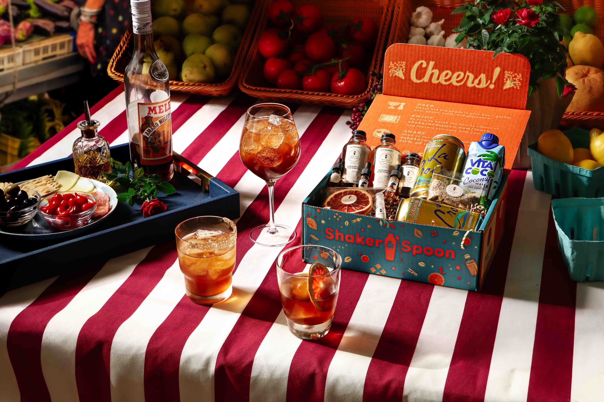 Cocktails worth talking about, made by you.