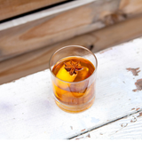 Spiced Demerara cocktail syrup bottle
