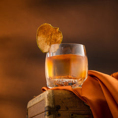 Birch cocktail syrup bottle