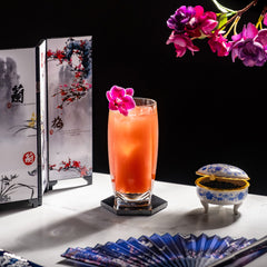 Thai Tea cocktail syrup bottle
