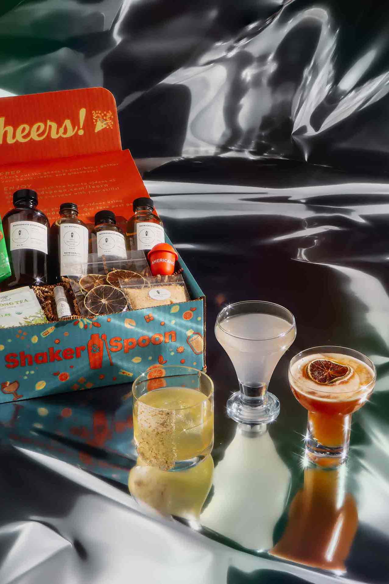 Expertly designed cocktails, crafted by you.